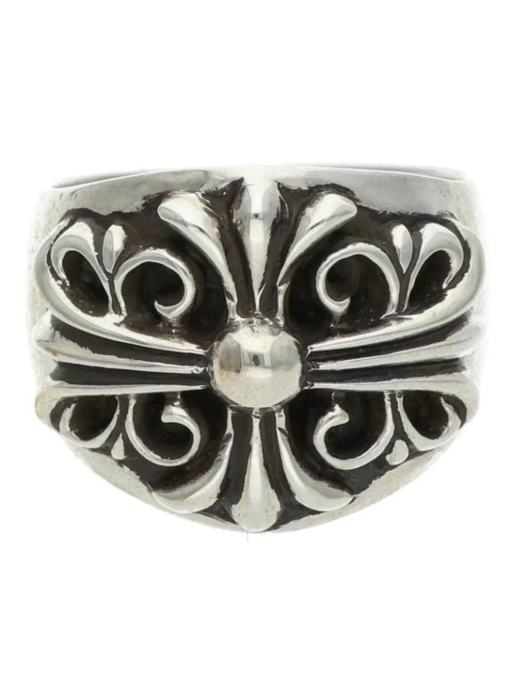 Chrome Hearts Keeper Silver Ring
